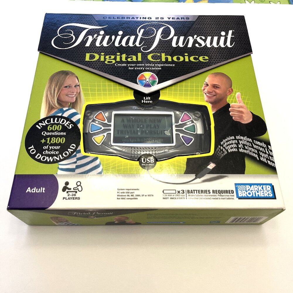 Electronic Arts Trivial Pursuit Digital Choice Game - New